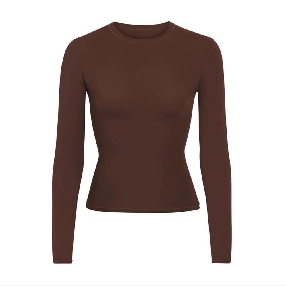 skims soft smoothing seamless long sleeve